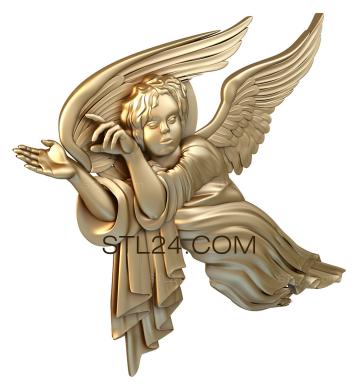 Angels (Pointing device, AN_0011) 3D models for cnc