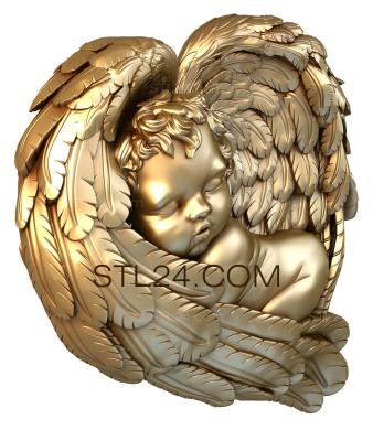 Angels (AN_0040) 3D models for cnc