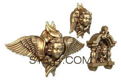 Angels (AN_0069) 3D models for cnc