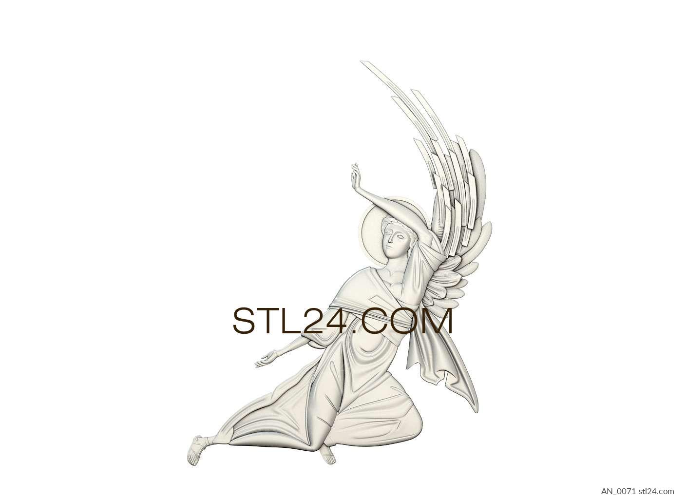 3d Modeli Angely An 0071 3d Model Dlya Chpu Stanka