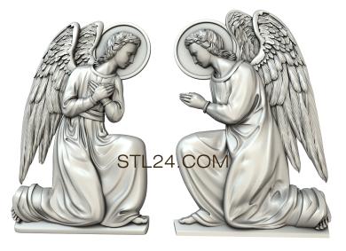 Angels (AN_0073) 3D models for cnc