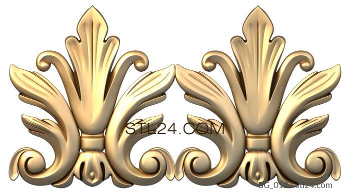 Baguette (The royal ones, BG_0127) 3D models for cnc