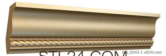 Baguette (The cord is small, BG_0243-1) 3D models for cnc