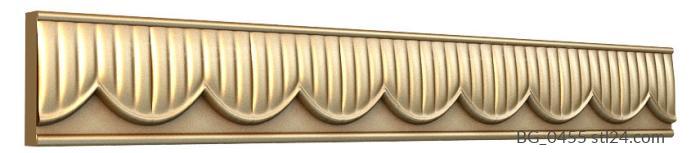 Baguette (Festoons, BG_0455) 3D models for cnc