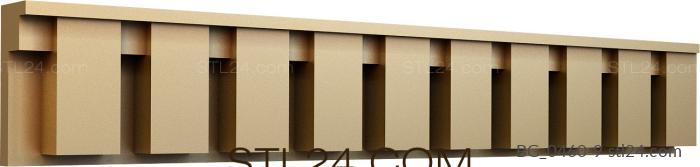 Baguette (Rectangles, BG_0460-9) 3D models for cnc