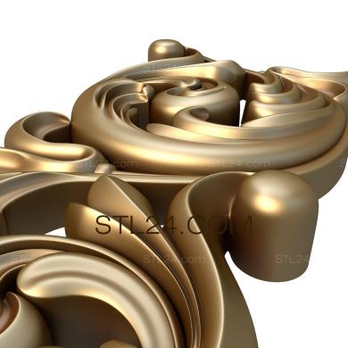 Багеты (Лесное царство, BG_0713) 3D модель для ЧПУ станка