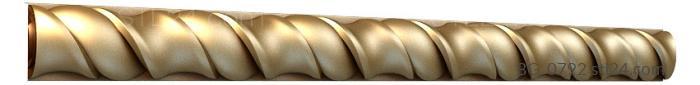 Baguette (Twisted wood, BG_0792) 3D models for cnc