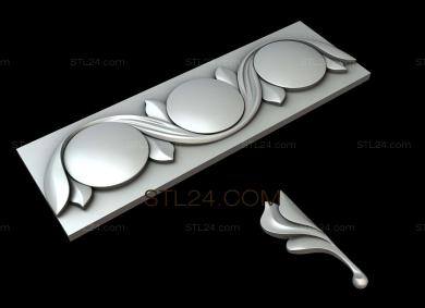 Багеты (Апельсиновое настроение, BG_0807) 3D модель для ЧПУ станка