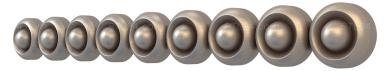 Baguette (Buttons, BG_0949) 3D models for cnc