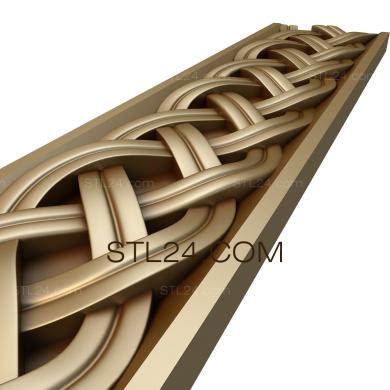 Church baguette (Braided rope, BGC_0034) 3D models for cnc