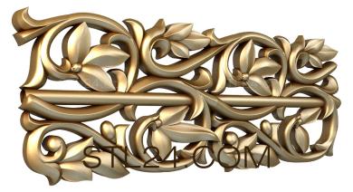 Church baguette (Autumn ivy, BGC_0040-1) 3D models for cnc