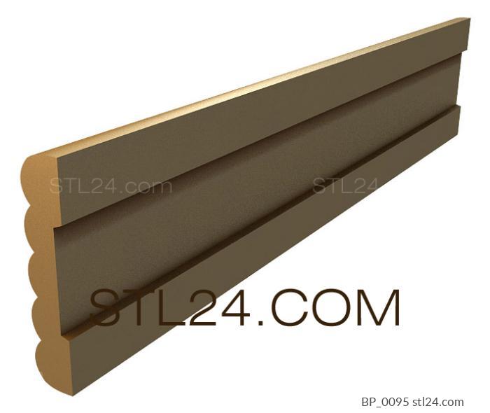Molding (BP_0095) 3D models for cnc