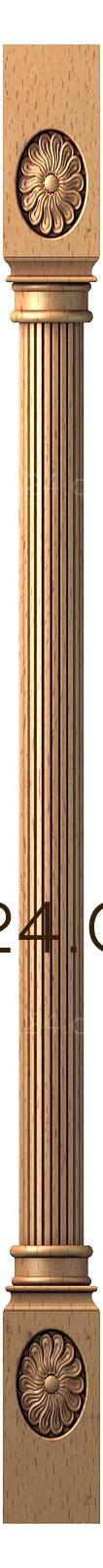 Balusters (BL_0538) 3D models for cnc