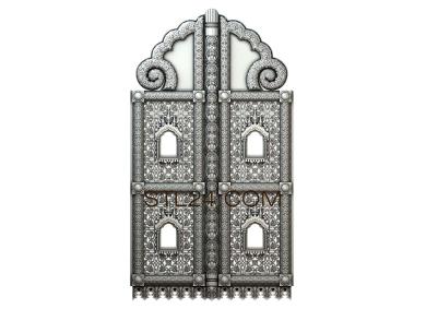 Царские врата (CV_0054) 3D модель для ЧПУ станка