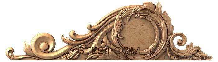 Clocks (3d stl model of desktop clock case, file for cnc machine tool, CH_0045) 3D models for cnc