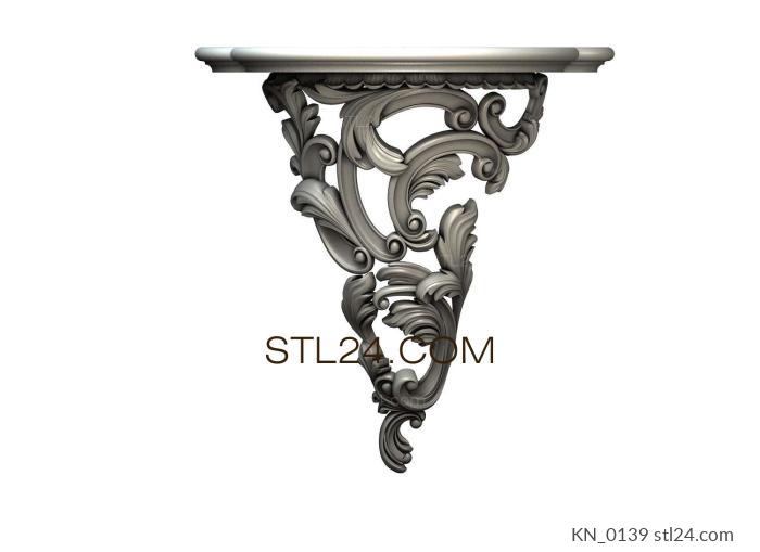 Consoles (KN_0139) 3D models for cnc