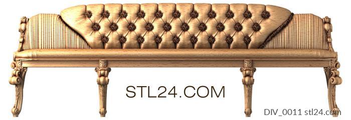 Sofas (Bakopi, DIV_0011) 3D models for cnc