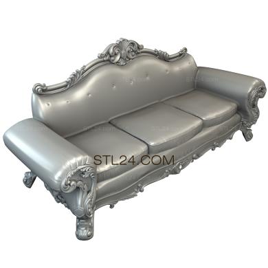 Sofas (Bezzecca, DIV_0138) 3D models for cnc