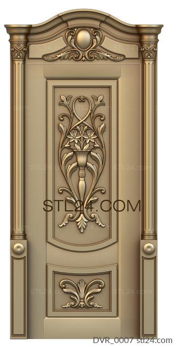Doors (DVR_0007) 3D models for cnc