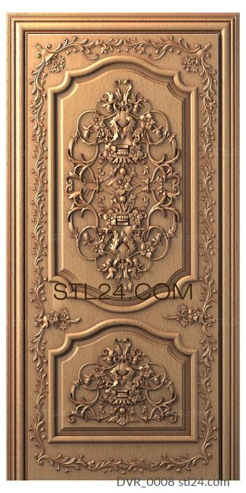 Doors (DVR_0008) 3D models for cnc