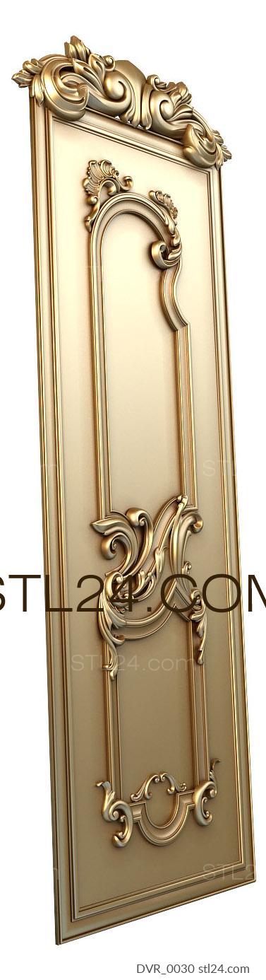Doors (DVR_0030) 3D models for cnc