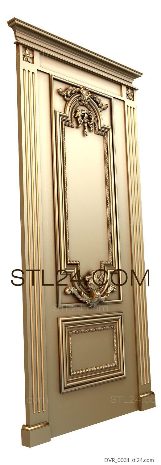 Doors (DVR_0031) 3D models for cnc