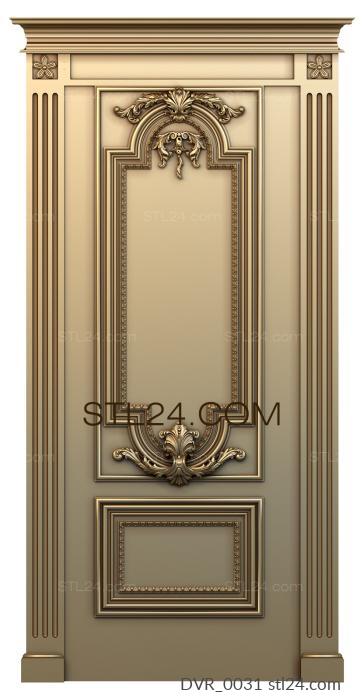 Doors (DVR_0031) 3D models for cnc