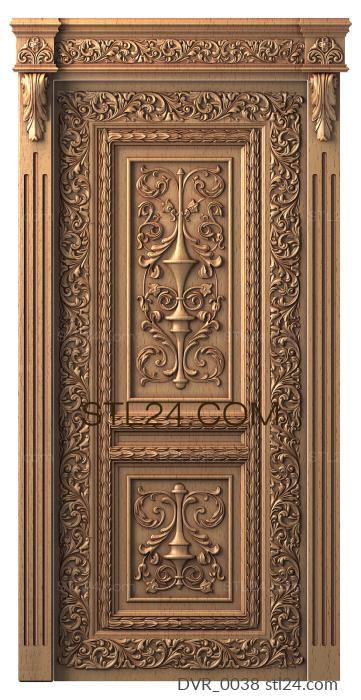 Doors (DVR_0038) 3D models for cnc