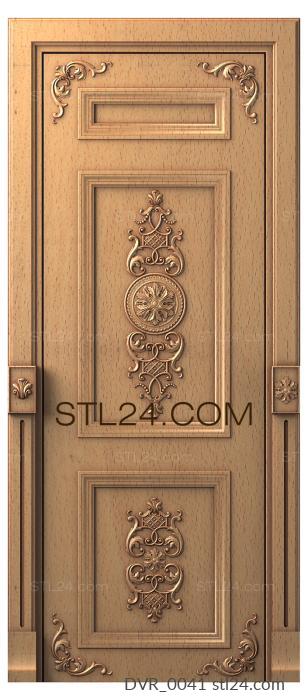 Doors (DVR_0041) 3D models for cnc