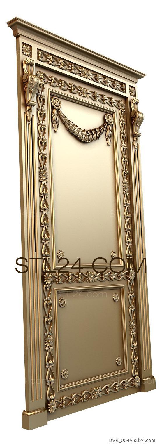 Doors (DVR_0049) 3D models for cnc