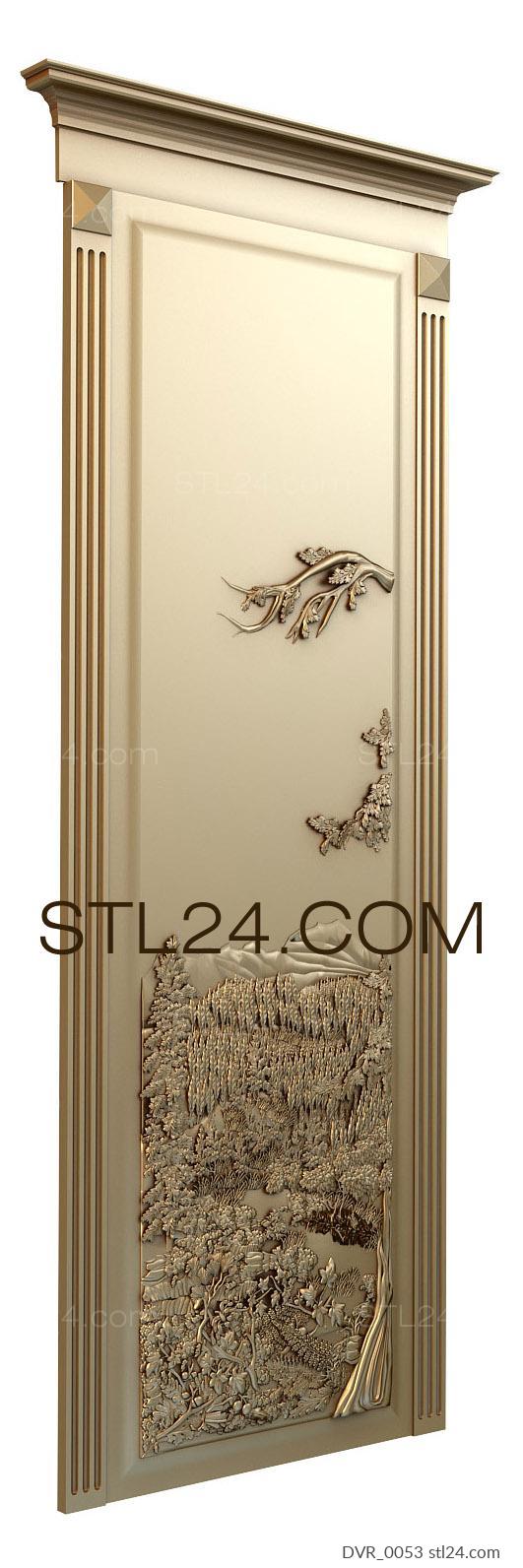 Doors (DVR_0053) 3D models for cnc
