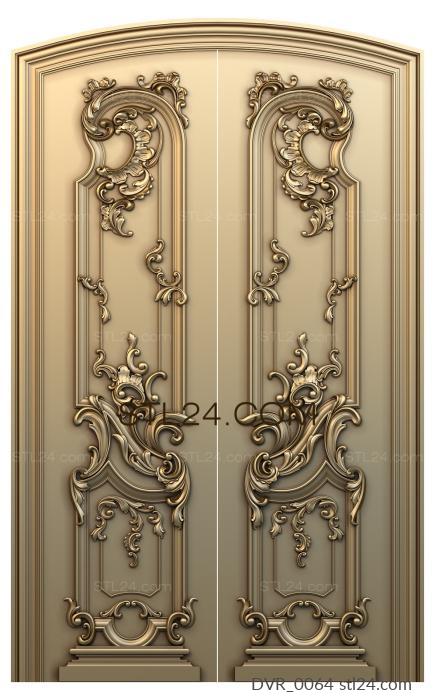 Doors (DVR_0064) 3D models for cnc