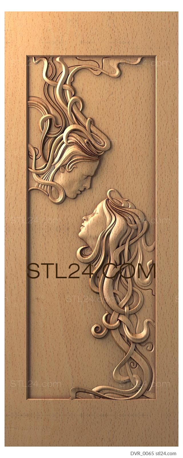 Doors (DVR_0065) 3D models for cnc
