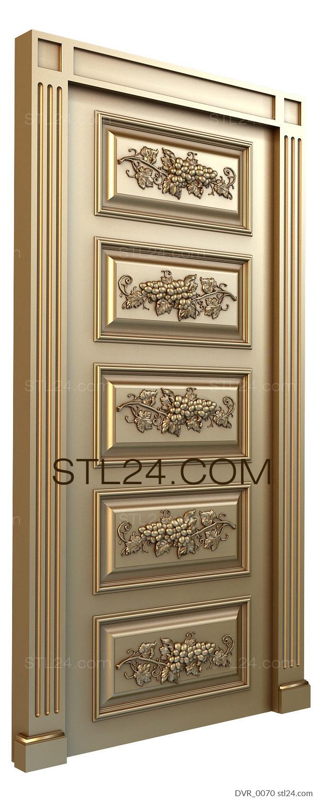 Doors (DVR_0070) 3D models for cnc