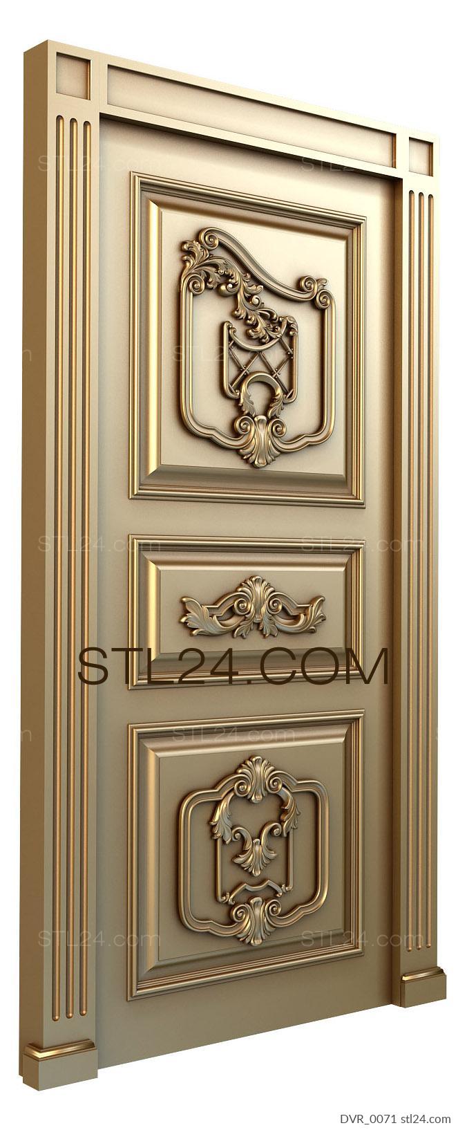 Doors (DVR_0071) 3D models for cnc