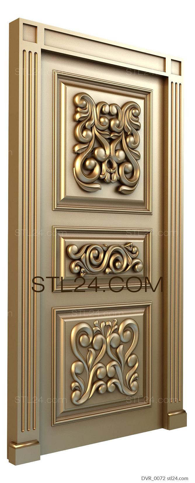 Doors (DVR_0072) 3D models for cnc