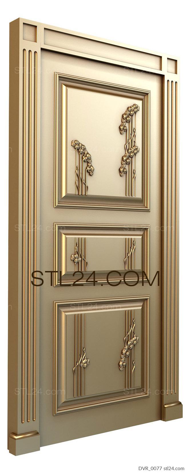 Doors (DVR_0077) 3D models for cnc
