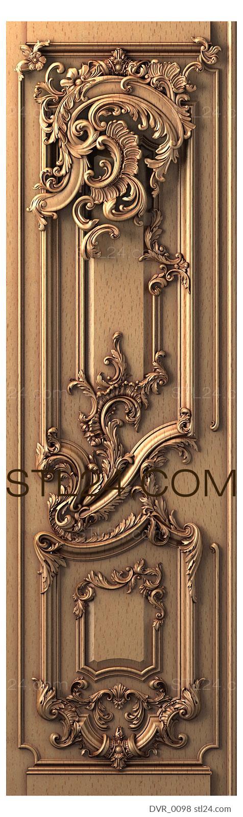 Doors (DVR_0098) 3D models for cnc