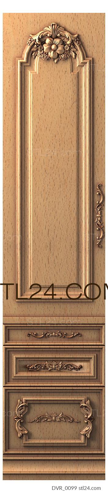 Doors (DVR_0099) 3D models for cnc
