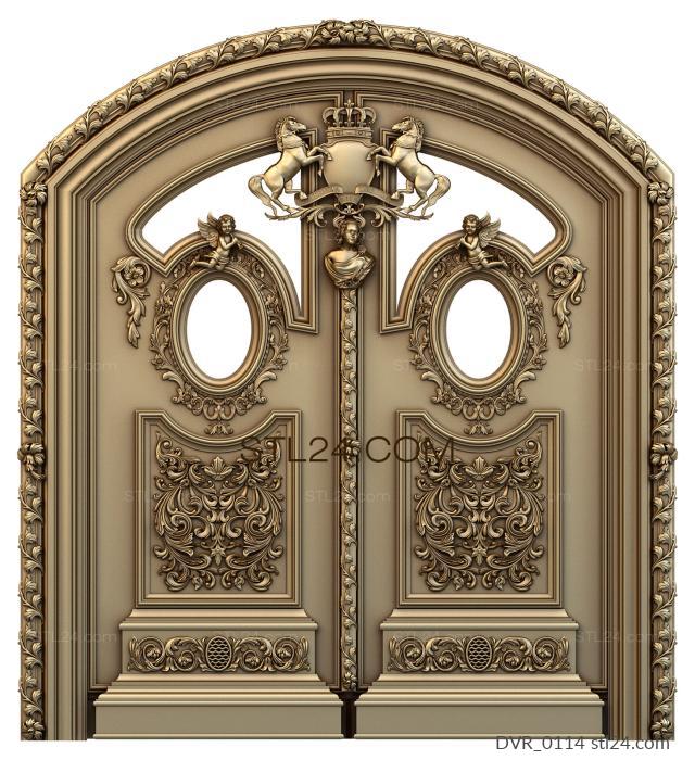 Doors (DVR_0114) 3D models for cnc