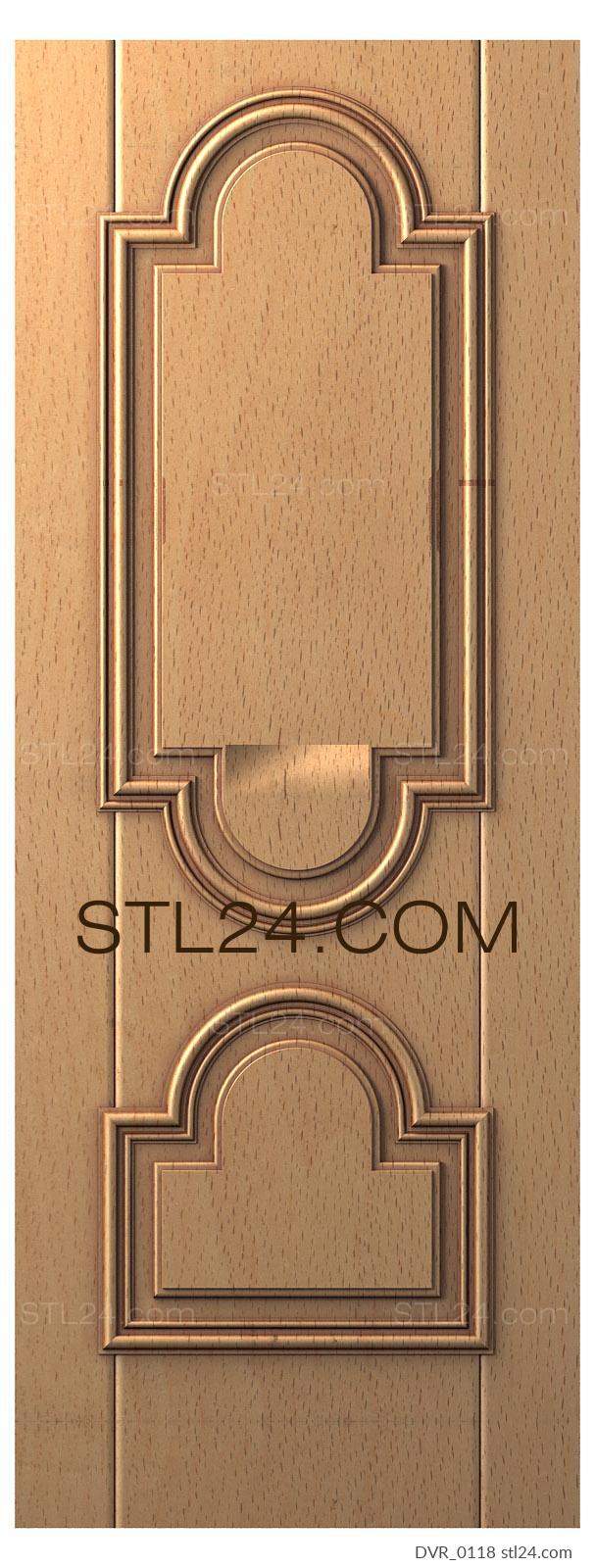 Doors (DVR_0118) 3D models for cnc