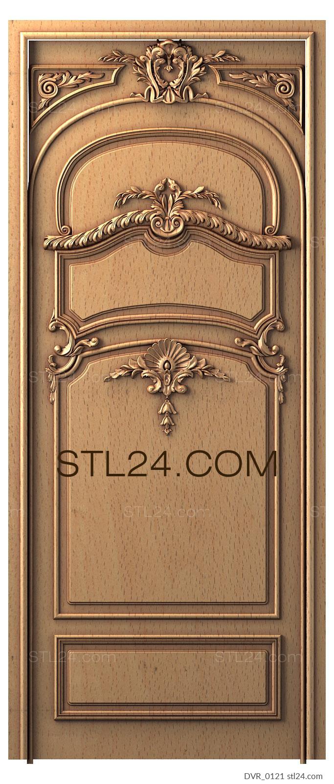 Doors (DVR_0121) 3D models for cnc
