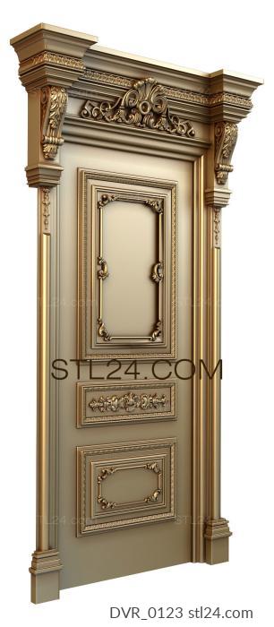 Doors (DVR_0123) 3D models for cnc