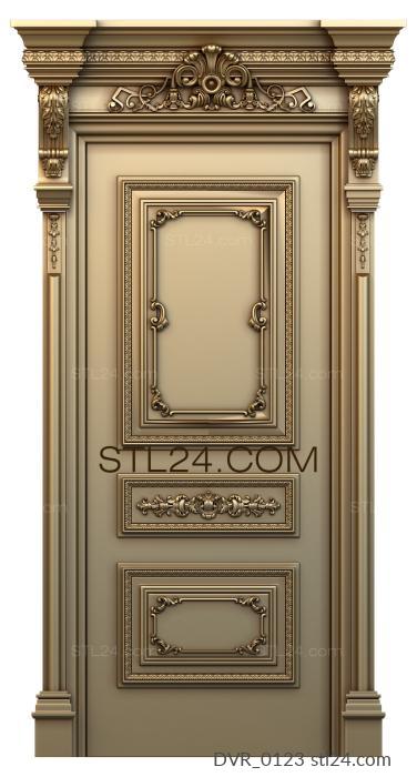 Doors (DVR_0123) 3D models for cnc