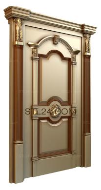 Doors (DVR_0128) 3D models for cnc