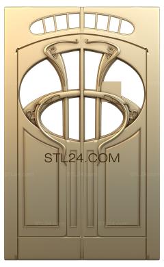 Doors (DVR_0132) 3D models for cnc