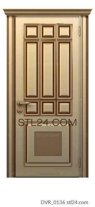 Doors (DVR_0136) 3D models for cnc