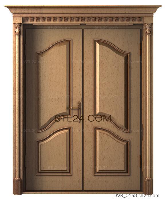 Doors (DVR_0153) 3D models for cnc