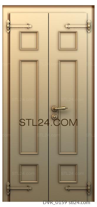 Doors (DVR_0159) 3D models for cnc