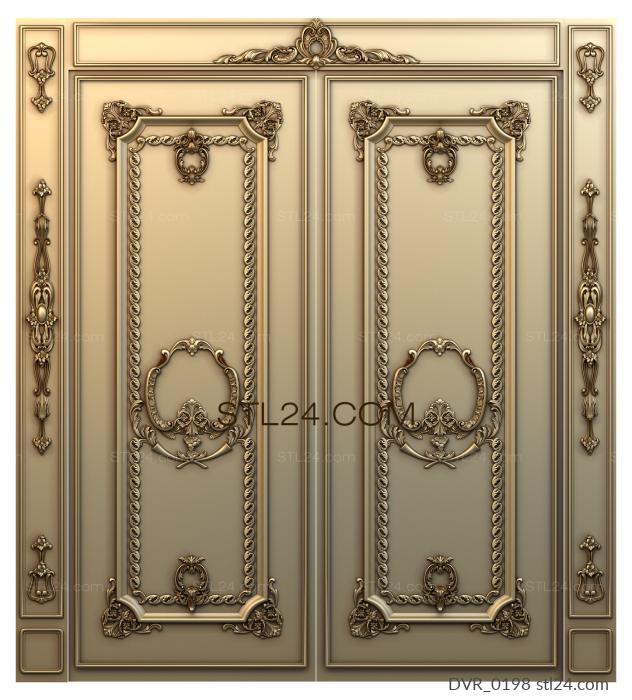 Doors (DVR_0198) 3D models for cnc
